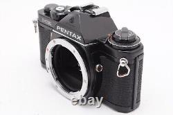 EXC+5 withLens filter Pentax ME Black SLR Film Camera Pentax-m 50mm F1.4 JAPAN