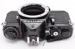 EXC+5 withLens filter Pentax ME Black SLR Film Camera Pentax-m 50mm F1.4 JAPAN