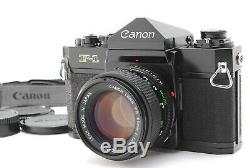 EXC+++Canon F-1 film Camera with New FD 50mm f1.4 Lens Strap from Japan #2383