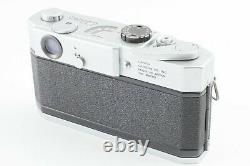 EXC++++ Canon Model 7 Rangefinder 35mm Film Camera with 50mm f1.8 Lens Frm JAPAN