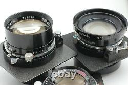 EXC+++++ HORSEMAN VH-R + 3Lens 105mm F4.5 150mm F5.6 180mm F5.6 From Japan 217