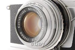 EXC+++++? Konica IIIA III A Rangefinder Camera 48mm f/2 Lens From JAPAN