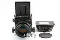 EXC++++ Mamiya RB67 Pro SD + K/L KL 127mm F/3.5 Lens 120 Film Back From JAPAN