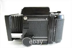 EXC+++Mamiya RB67 pro S film Camera with C 90mm f/3.8 Lens from Japan #3024