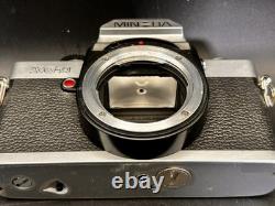 EXC+++ Minolta XG-A 35mm Film Camera with MD 50mm f/2 Lens FULLY TESTED