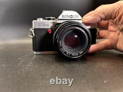 EXC+++ Minolta XG-A 35mm Film Camera with MD 50mm f/2 Lens FULLY TESTED