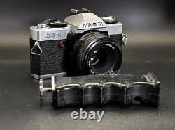 EXC+++ Minolta XG-A 35mm Film Camera with MD 50mm f/2 Lens FULLY TESTED