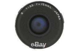 EXC+++++New Mamiya 6 MF 6x6 + G 75mm F3.5 L Lens Film Camera From Japan1164
