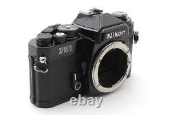 EXC++++? Nikon FE2 FE 2 35mm SLR Film Camera Black AIS 85mm f/2 Lens From JAPAN