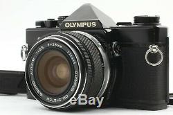 EXC+++OLYMPUS OM-2N 35mm SLR MF FILM Camera with28mm f3.5 LENS From Japan #213