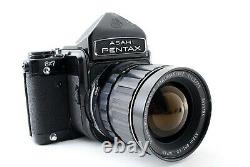 EXC+++++ PENTAX 6x7 67 Eye level Mirror up with 75mm f/4.5 Lens from Japan