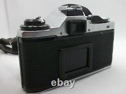 EXC+ PENTAX ME 35mm CAMERA with40mm PENTAX-M LENS, NEW SEALS, FILM TESTED, NICE
