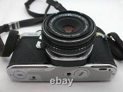 EXC+ PENTAX ME 35mm CAMERA with40mm PENTAX-M LENS, NEW SEALS, FILM TESTED, NICE