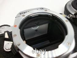 EXC+ PENTAX ME 35mm CAMERA with40mm PENTAX-M LENS, NEW SEALS, FILM TESTED, NICE