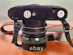 EXC+++ Pentax Black ME 35mm SLR Camera Kit with3 Lens Kit & Flash FILM TESTED