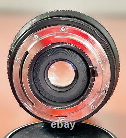 EXC+++ Pentax Black ME 35mm SLR Camera Kit with3 Lens Kit & Flash FILM TESTED