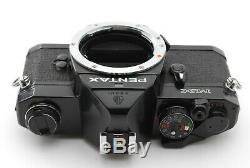 EXC+++Pentax MX Black film camera with smc M 50mm f/1.7 Lens Strap Japan #2221