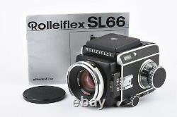 EXC++ ROLLEI ROLLEIFLEX SL66 withPLANAR 80mm f2.8 LENS, 120 BACK, VERY CLEAN, NICE