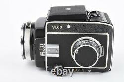 EXC++ ROLLEI ROLLEIFLEX SL66 withPLANAR 80mm f2.8 LENS, 120 BACK, VERY CLEAN, NICE