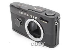 EX+5 Olympus Pen FT Black Film Camera with 40mm F/1.4 Lens From Japan