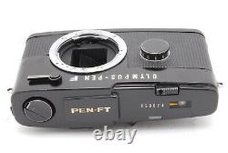 EX+5 Olympus Pen FT Black Film Camera with 40mm F/1.4 Lens From Japan