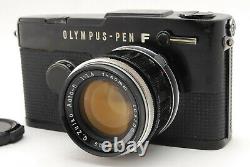 EX+++ Olympus Pen FT Black Film Camera with 40mm F/1.4 Lens From JAPAN