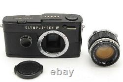 EX+++ Olympus Pen FT Black Film Camera with 40mm F/1.4 Lens From JAPAN