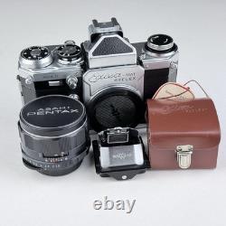 Edixa Mat-Reflex Mod. D 35mm Film Camera + Super-Takumar 55mm f/1.8 Lens