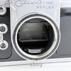 Edixa Mat-Reflex Mod. D 35mm Film Camera + Super-Takumar 55mm f/1.8 Lens