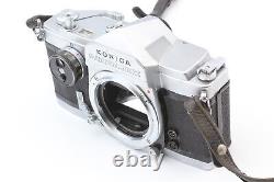 Exc+4 Konica Autorex Full Half Frame 35mm Film Camera 52mm 1.8 Lens From JAPAN