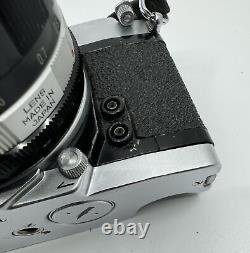 Exc+4 Konica Autorex Full Half Frame 35mm Film Camera 52mm 1.8 Lens From JAPAN