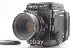 Exc+4 Mamiya RB67 Pro S Film Camera Sekor C 127mm f/3.8 Lens 120 From JAPAN