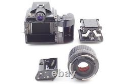 Exc+4 Pentax 645 Medium Format Film Camera 55mm F2.8 Lens 120 Back From JAPAN
