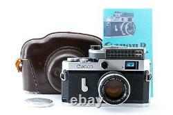 Exc+4 in Case Canon P Rangefinder Camera 50mm F/1.8 L39 Lens Meter From JAPAN