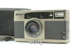 Exc+4 withCase Nikon 35Ti Ti 35mm Film Camera Point & Shoot Nikkor Lens Japan