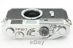 Exc 5Canon Model 7 Rangefinder 35mm Film Camera 50mm f/1.4 Lens from Japan 605