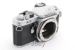 Exc+5 Asahi Pentax K2 SLR Film Camera with SMC 50mm F1.4 Lens from JAPAN