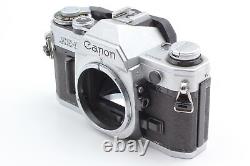 Exc+5 CANON AE-1 Silver + NEW FD 50mm F1.4 SLR 35mm Film Camera from JAPAN