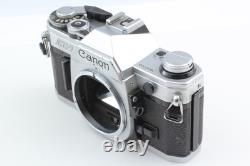 Exc+5 Canon AE-1 35mm Film Camera Silver New FD 35-70mm Lens from JAPAN