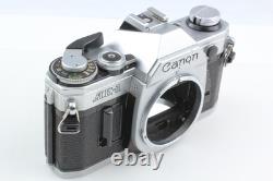 Exc+5 Canon AE-1 35mm Film Camera Silver New FD 35-70mm Lens from JAPAN
