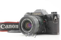 Exc+5 Canon AE-1 35mm SLR Film Camera Black New FD 35-70mm Lens From JAPAN