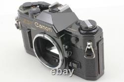 Exc+5 Canon AE-1 35mm SLR Film Camera Black New FD 35-70mm Lens From JAPAN