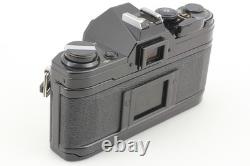 Exc+5 Canon AE-1 35mm SLR Film Camera Black New FD 35-70mm Lens From JAPAN