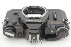 Exc+5 Canon AE-1 35mm SLR Film Camera Black New FD 35-70mm Lens From JAPAN