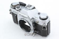 Exc+5 Canon AE-1 35mm SLR Film Camera Silver NEW FD 50mm f1.4 Lens From JAPAN