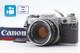 Exc+5? Canon AE-1 Film Camera with FD 50mm F1.8 Lens From JAPAN