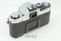 Exc+5 Canon AE-1 Silver SLR 35mm Film Camera FD 50mm f1.8 SC Lens From JAPAN