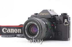 Exc+5 Canon A-1 35mm Film Camera Black body New fd 35-70mm Lens From JAPAN