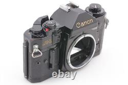 Exc+5 Canon A-1 35mm Film Camera Black body New fd 35-70mm Lens From JAPAN