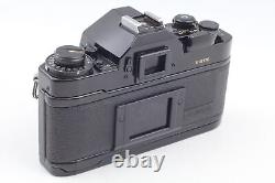 Exc+5 Canon A-1 35mm Film Camera Black body fd 28mm f2.8 Lens SLR From JAPAN